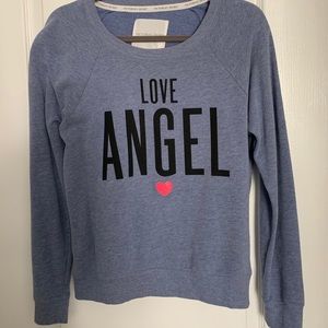 Victoria’s Secret ‘Love Angel’ crewneck sweatshirt